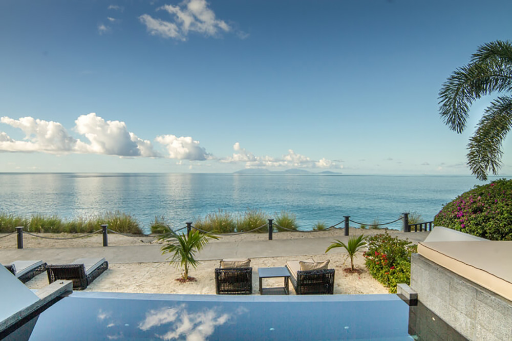Luxury beachfront villa at Tamarind Hills