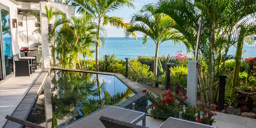 beachfront villas Caribbean