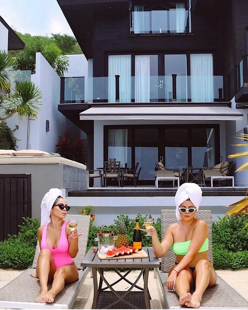 Luxury Beachfront Villa, Tamarind Hills
